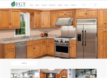 自贡黑羽网络网页制作案例-FGT Cabinetry