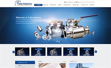 自贡黑羽网络网页制作案例-Tuda Industry and Trade Co., Ltd