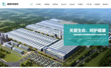 自贡黑羽网络网页制作案例-福建奥登列克医药科技有限公司