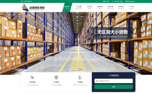 莱芜黑羽网络案例品鑫国际物流